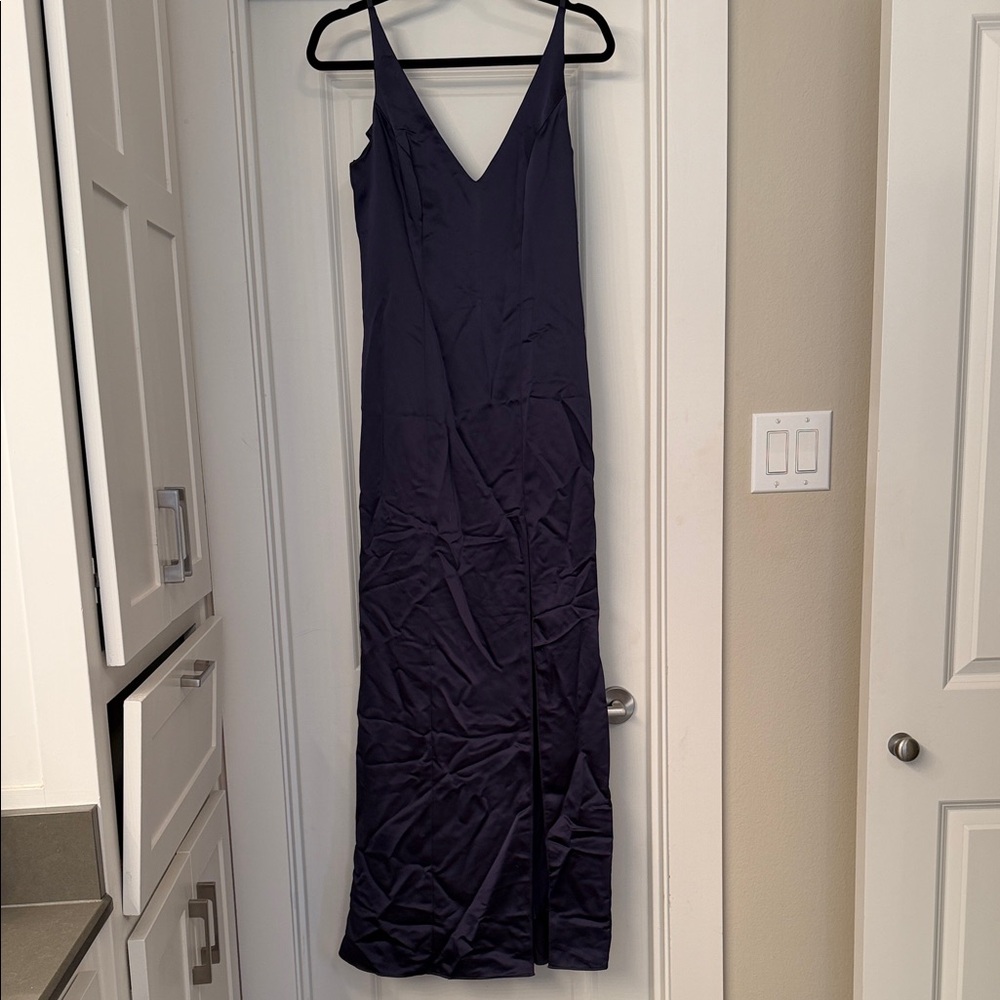 After Six Elegant Navy Maxi